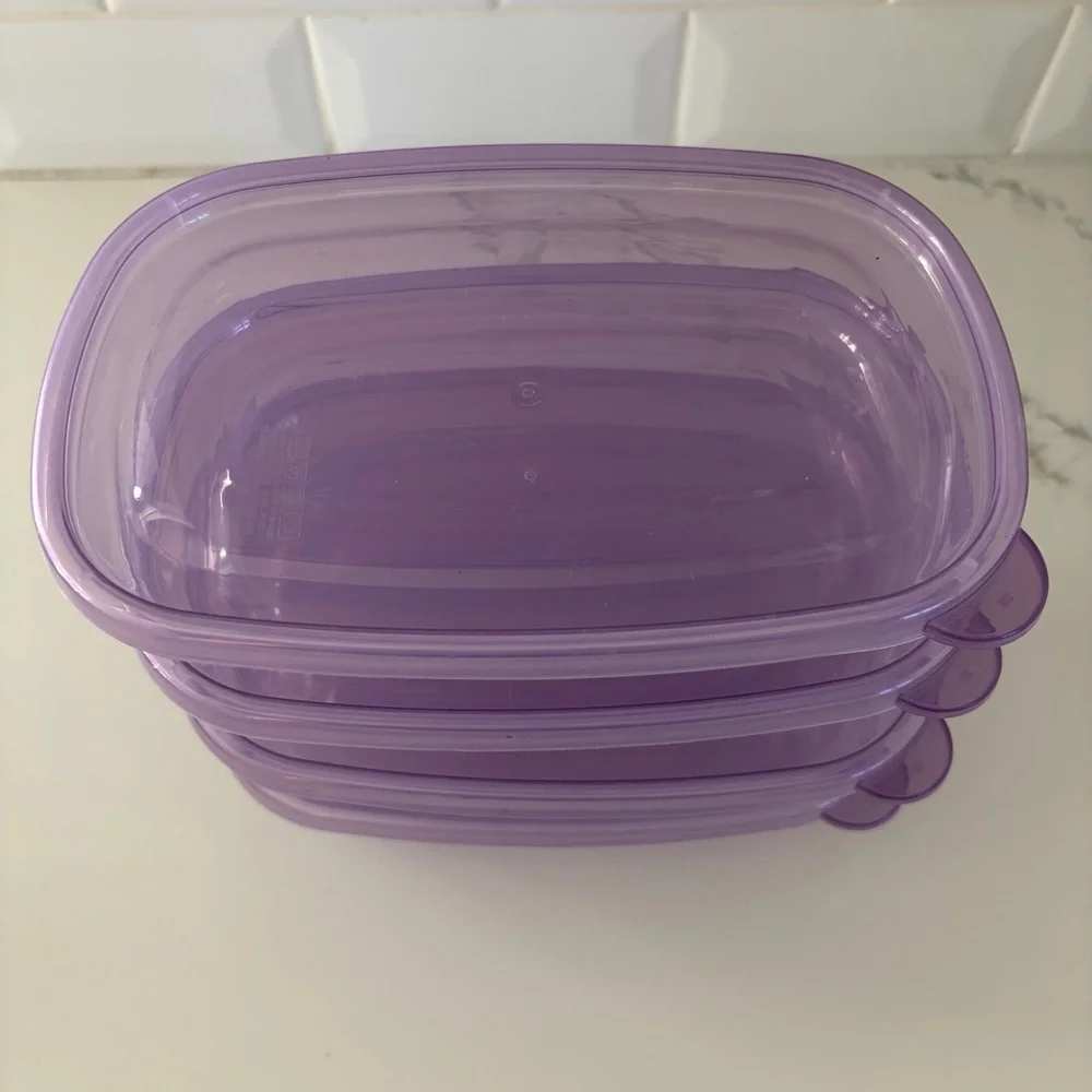 Sistema Blue Avocado Meal Prep Storage Travel Containers Food Kitchen Lot